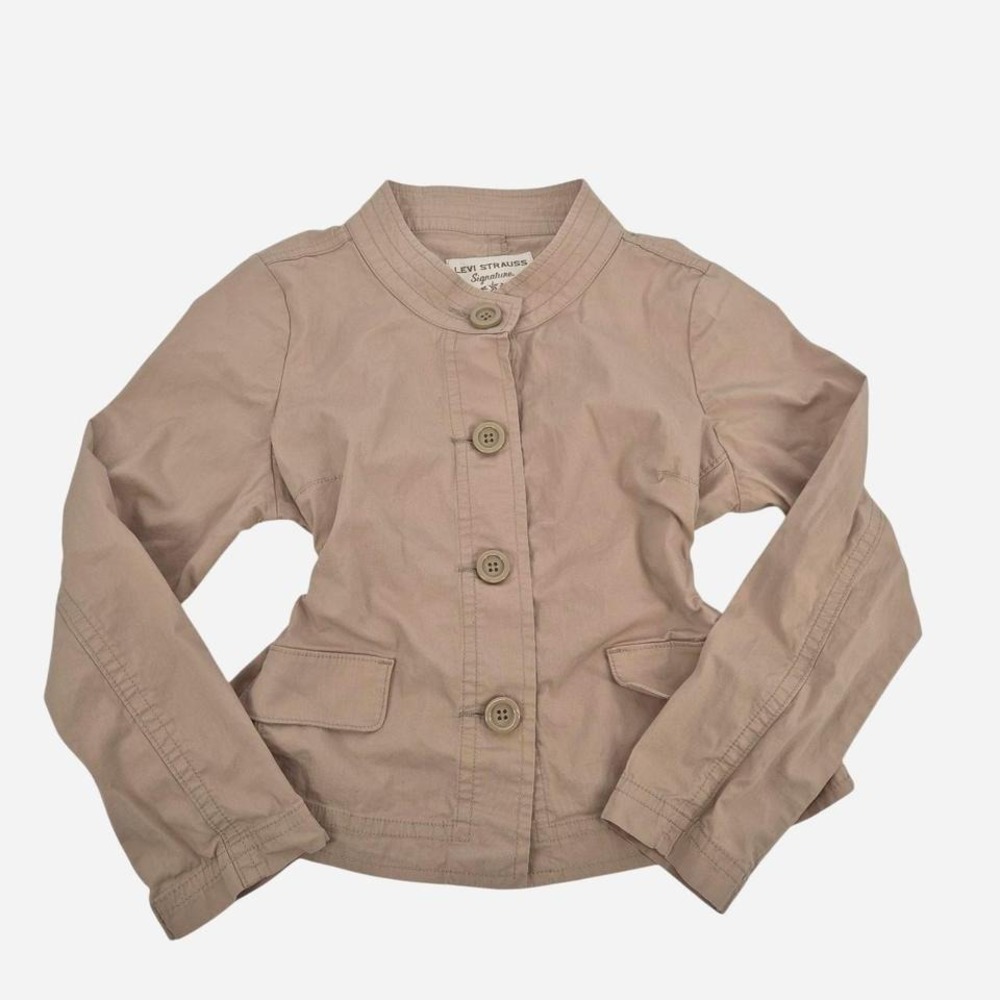 Levi Strauss Signature Tan Button Front chore Jacket‎ Size L